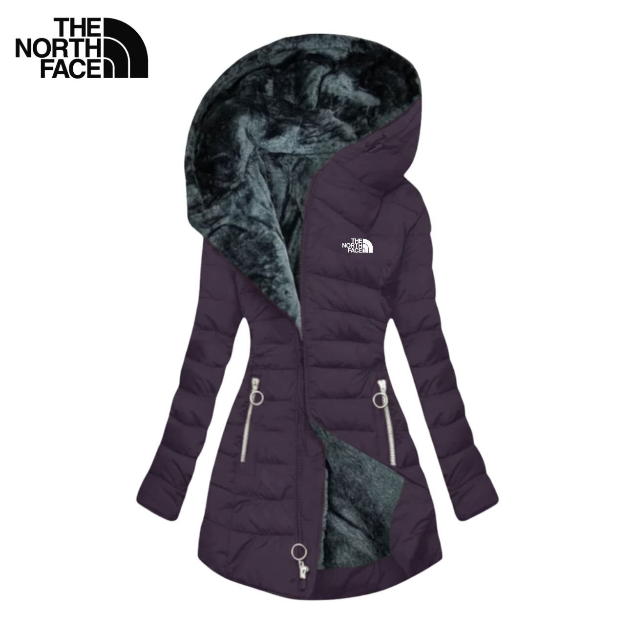 Hooded Faux-Fur Puffer Coat | Clearance Sale