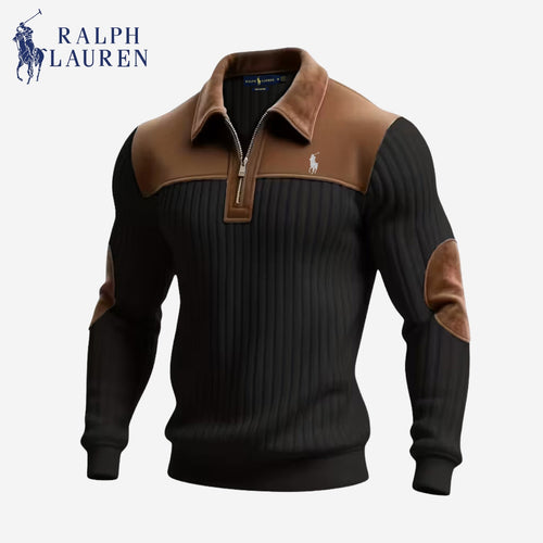 2026 Ribbed Half-Zip Knit Sweater | Clearance Sale