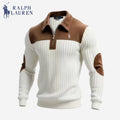 2026 Ribbed Half-Zip Knit Sweater | Clearance Sale