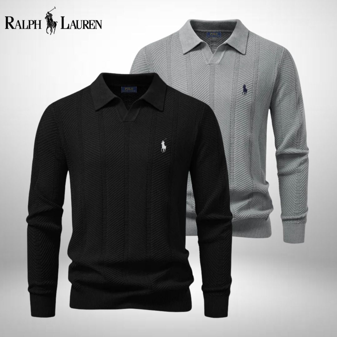 New Trendy Knit Polo Sweater 2026 | Clearance Sale (1+1 FREE)