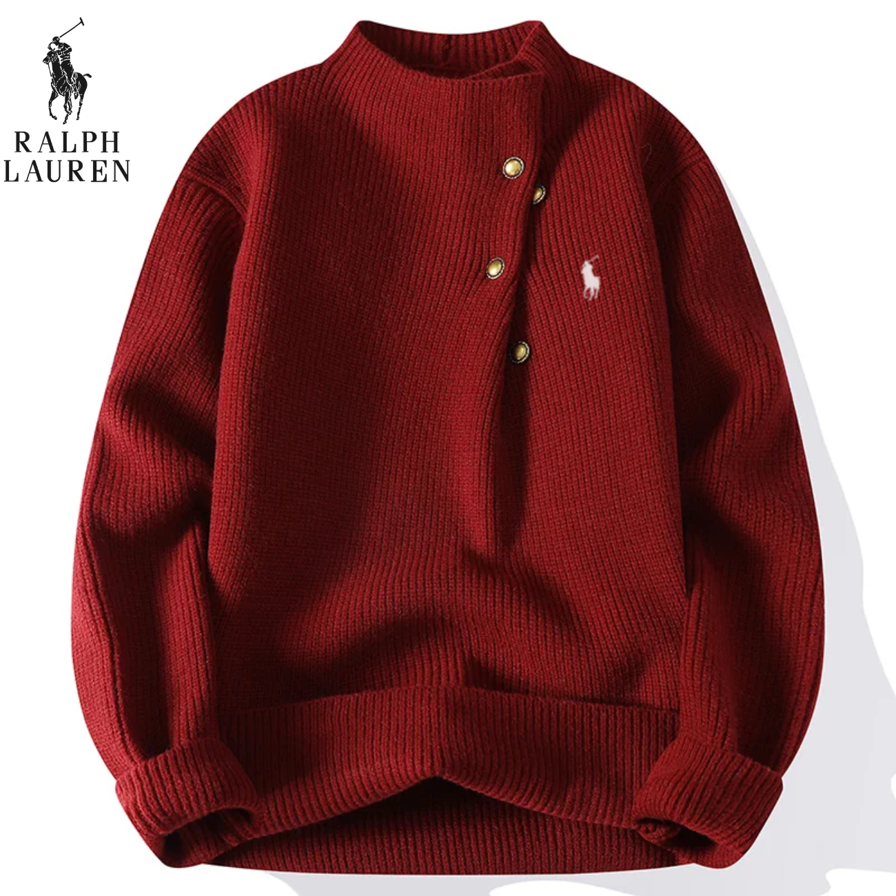 New Trendy Button Knit Sweater 2026 | Clearance Sale