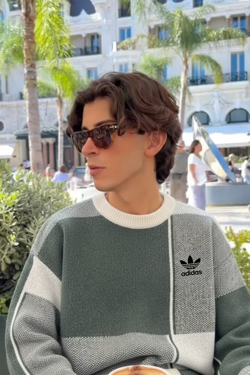 2026 Patchwork Knit Sweater | Clearance Sale