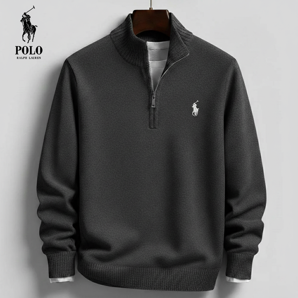 Textured Quarter-Zip Knit Pullover | Clearance Sale