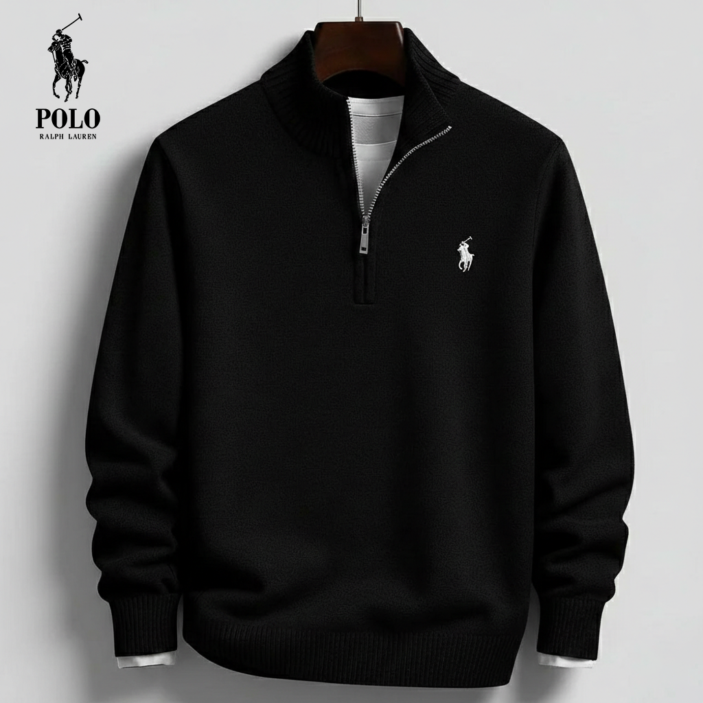 Textured Quarter-Zip Knit Pullover | Clearance Sale