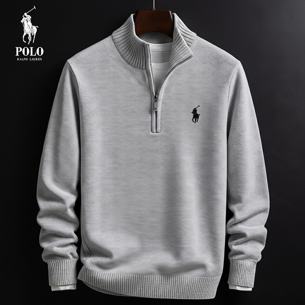 Textured Quarter-Zip Knit Pullover | Clearance Sale