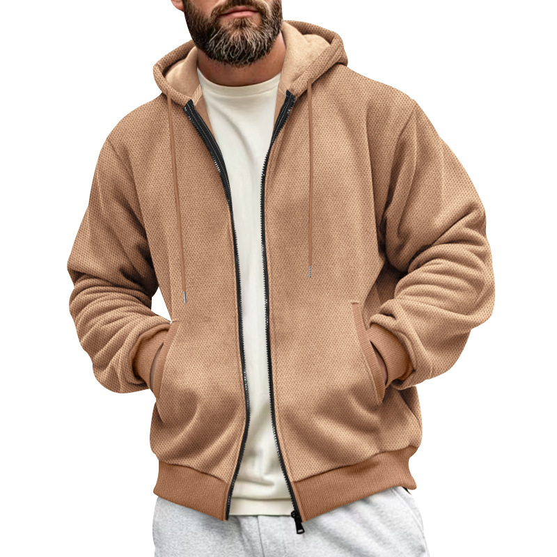 Brooklyn Waffle Knit Hoodie