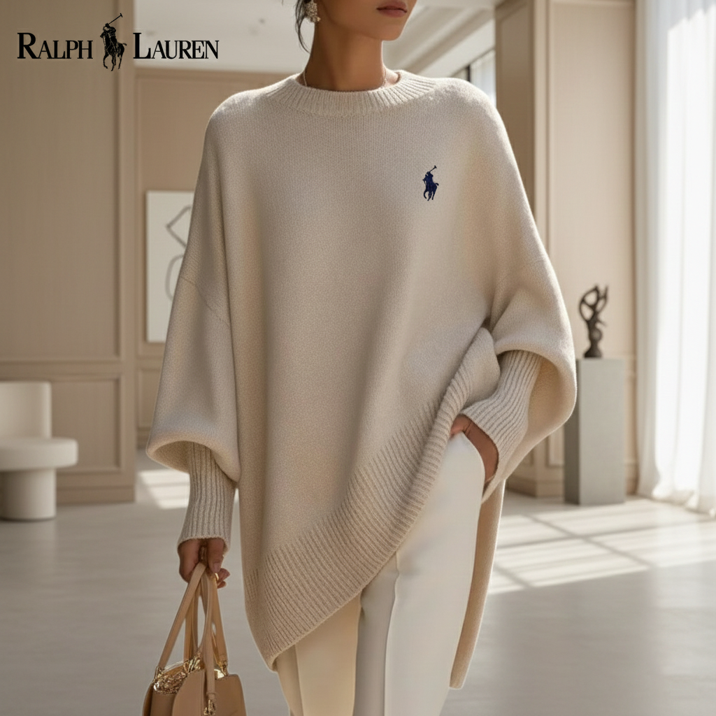 2026 Relaxed Knit Poncho | Clearance Sale