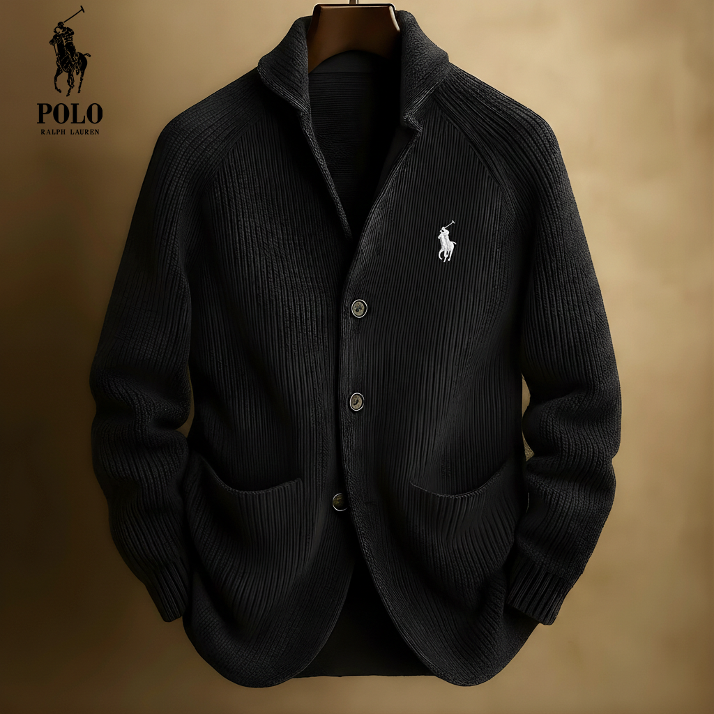 Heritage Ribbed Knit Cardigan | Clearance Sale