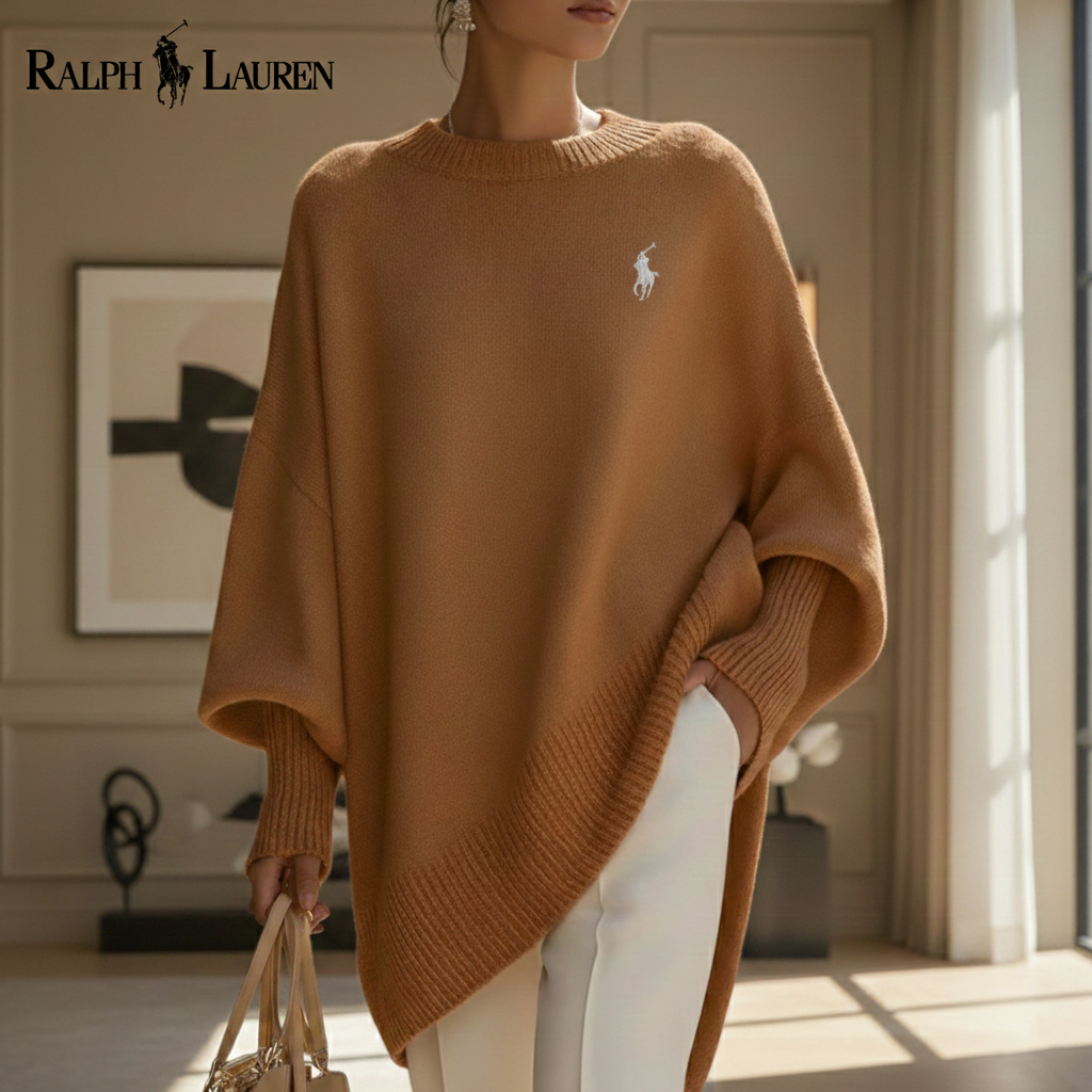 2026 Relaxed Knit Poncho | Clearance Sale