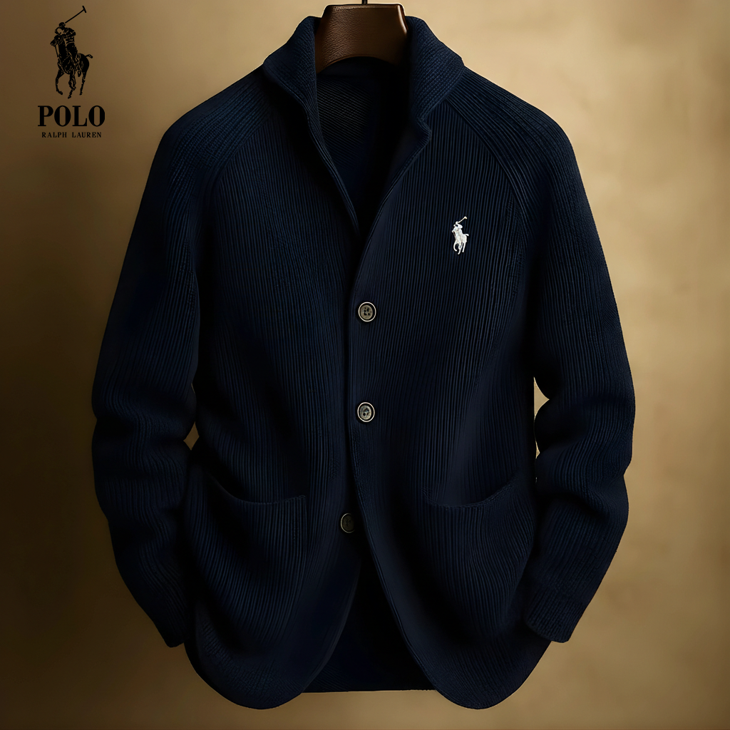 Heritage Ribbed Knit Cardigan | Clearance Sale
