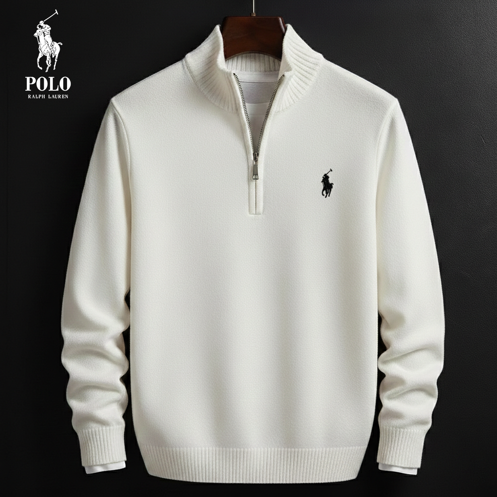 Textured Quarter-Zip Knit Pullover | Clearance Sale