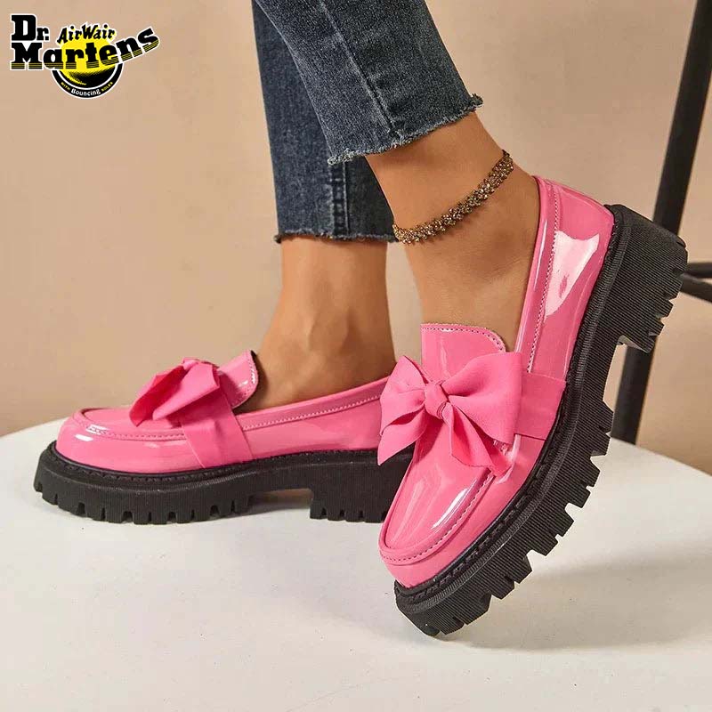 New Trendy Bow Platform Loafers 2026 | Clearance Sale