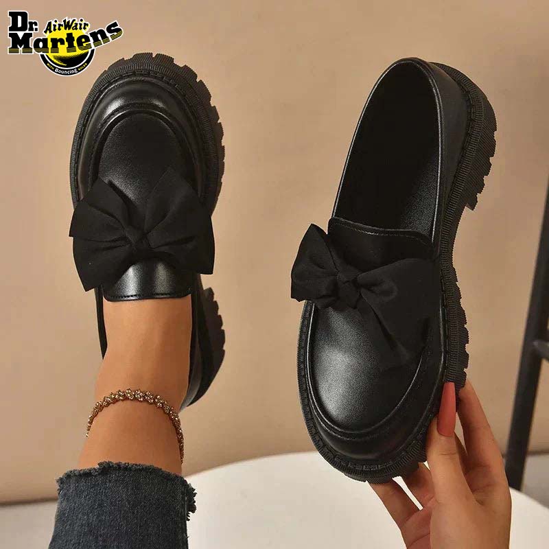 New Trendy Bow Platform Loafers 2026 | Clearance Sale