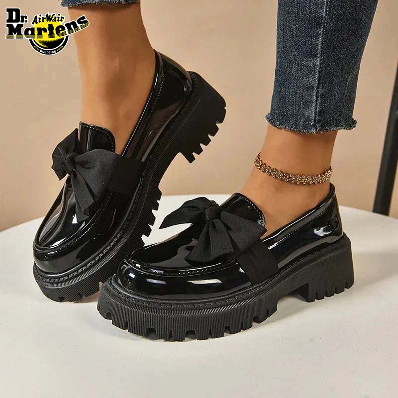 New Trendy Bow Platform Loafers 2026 | Clearance Sale