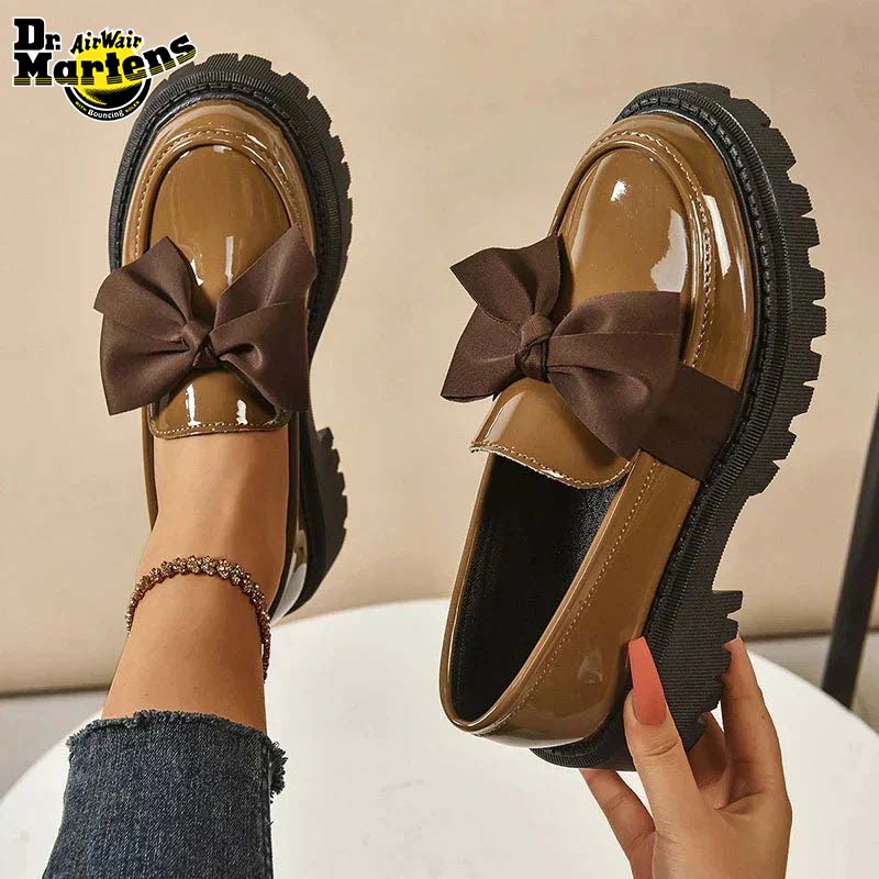 New Trendy Bow Platform Loafers 2026 | Clearance Sale